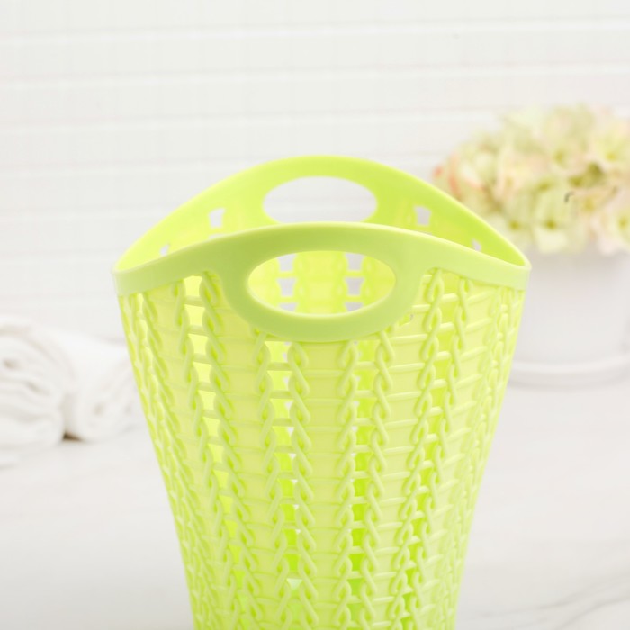 Корзина для хранения "Макраме" 12,5х11,3х14,5 см, цвет МИКС