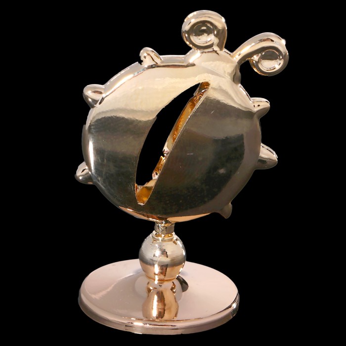 Сувенир «Божья коровка», 2×2,5×4 см, с кристаллами Сваровски