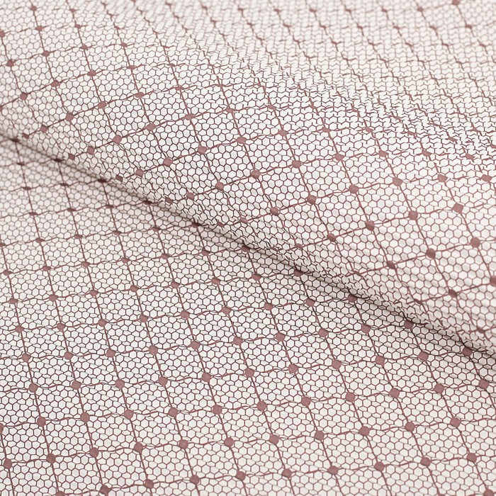 Бумага гофрированная "Соты", кремовый, 50 х 70 см