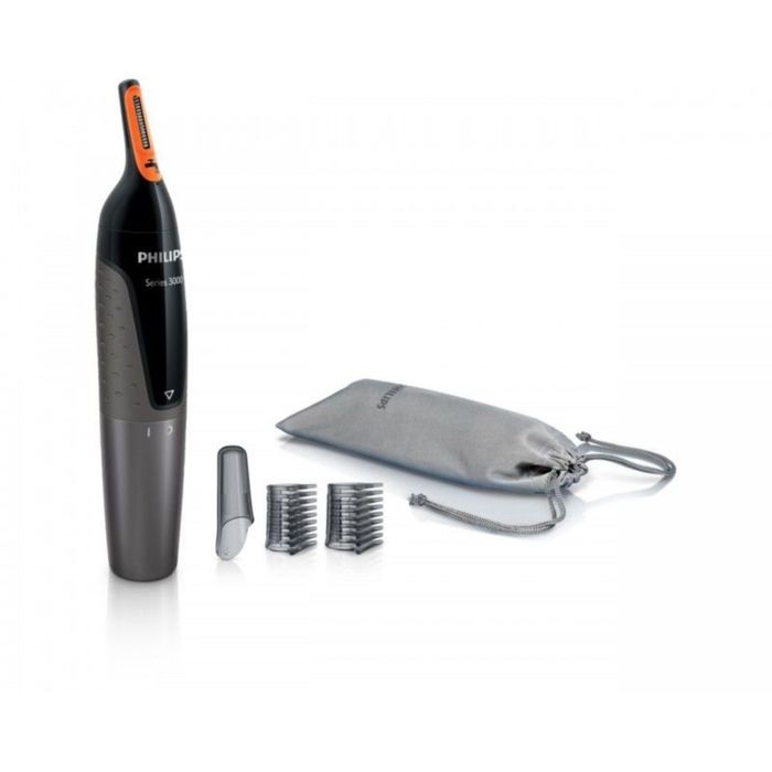 Триммер Philips NT3160/10, насадок в комплекте 2 шт, серый/черный