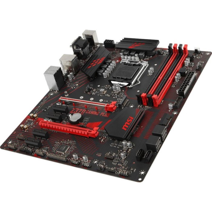 Материнская плата MSI Z370 GAMING PLUS, Soc-1151v2, Intel Z370, 4xDDR4, ATX, Ret