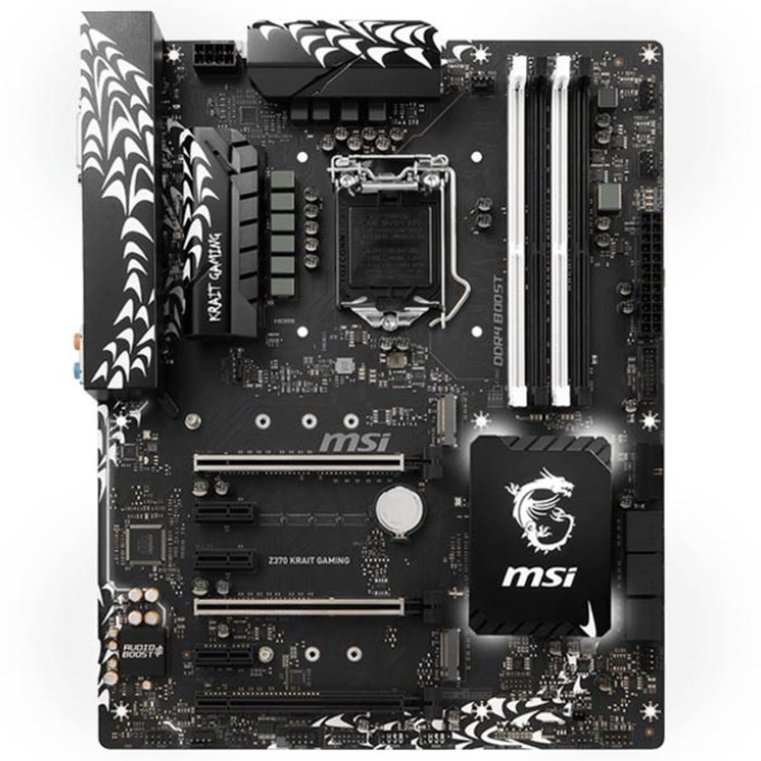 Материнская плата MSI Z370 KRAIT GAMING, Soc-1151v2, Intel Z370, 4xDDR4, ATX, Ret