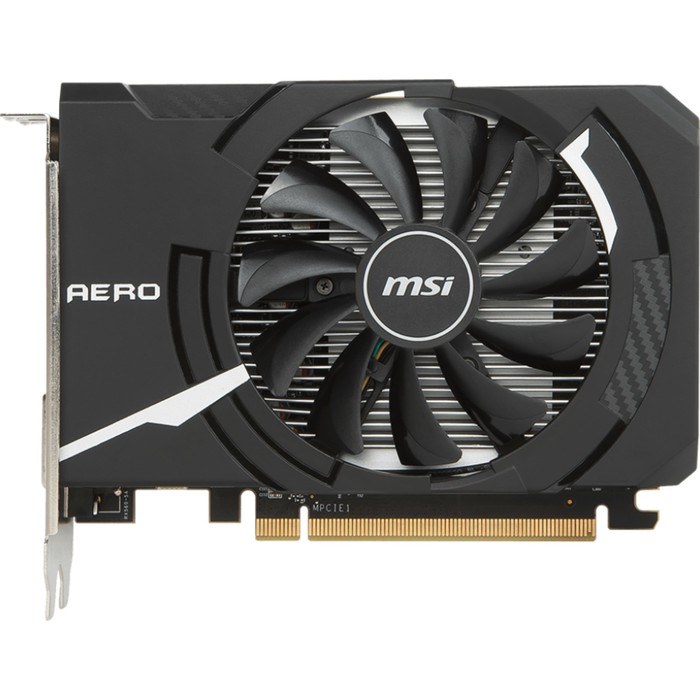 Видеокарта MSI AMD Radeon RX 560 AERO ITX OC 4G,128bit,GDDR5,1196/7000,DVI,HDMI,DP