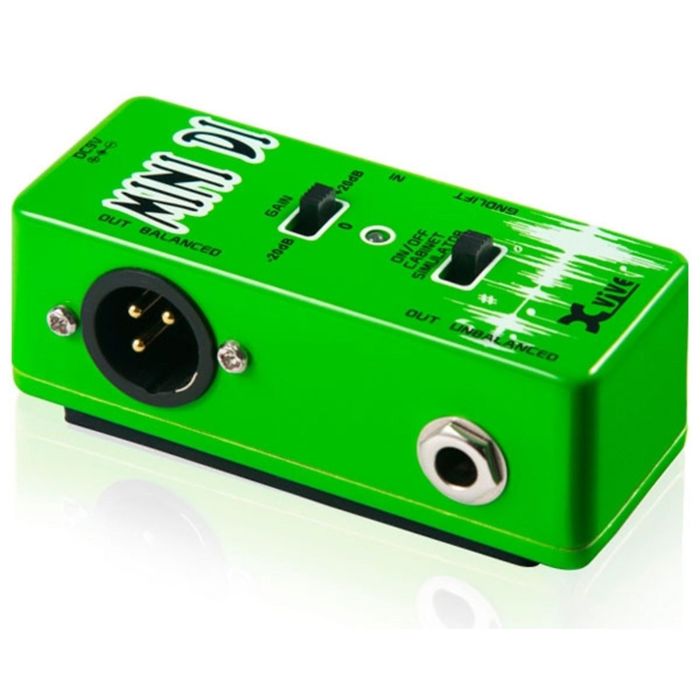Педаль эффектов XVIVE V13 Mini DI Box гитариста, мини-корпус, 9В