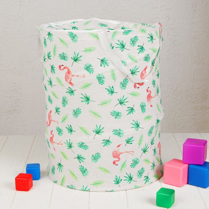 Корзина для игрушек "Фламинго"