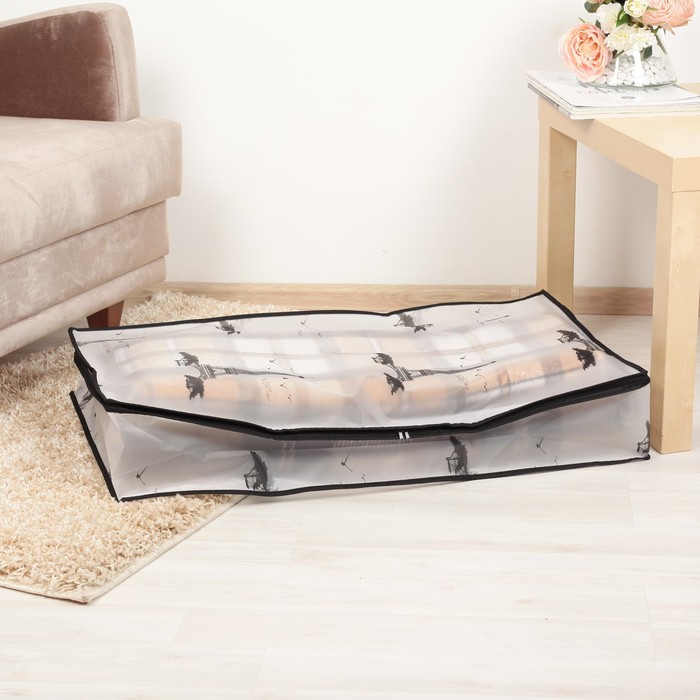 Кофр для хранения вещей 80х45х15 см PEVA