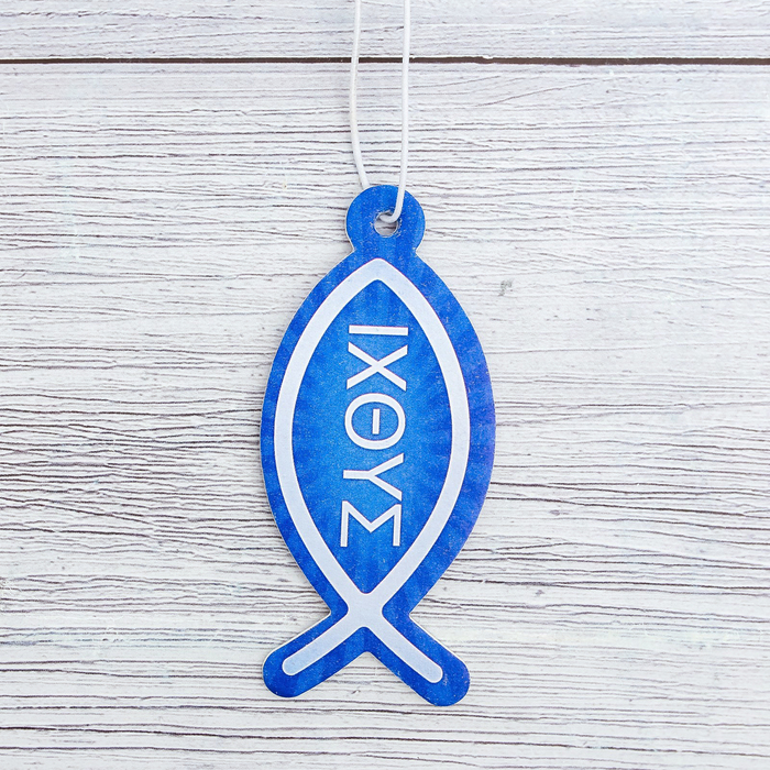 Ароматизатор бумажный "Рыба", 3,2 х 7 см