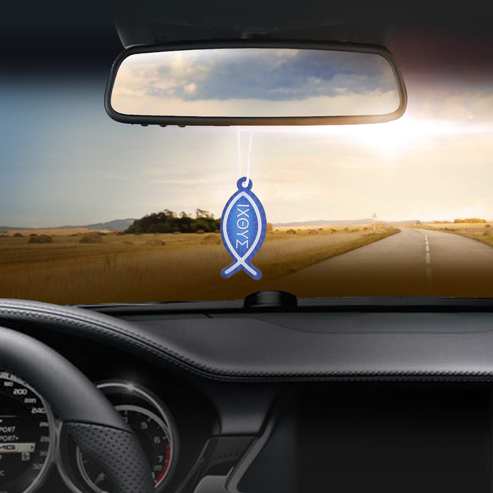 Ароматизатор бумажный "Рыба", 3,2 х 7 см