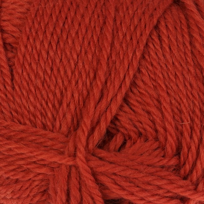 Пряжа "Аргентинская шерсть" 100% импортная п/т шерсть 200м/100гр (124 т. коралл)