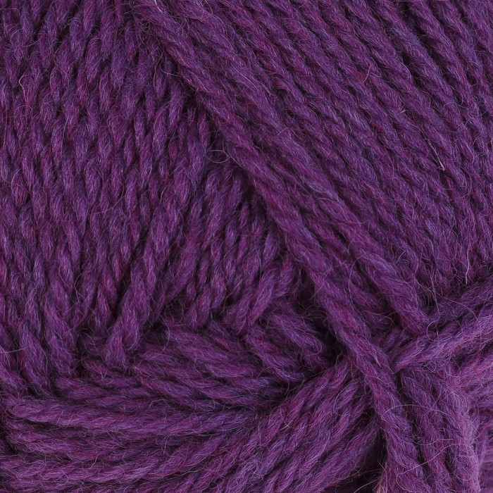 Пряжа "Аргентинская шерсть" 100% импортная п/т шерсть 200м/100гр (009 фиалка)