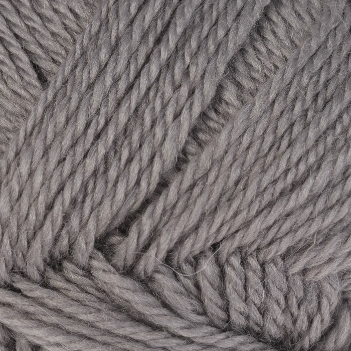 Пряжа "Нимфа" 35% импортная п/т шерсть, 65% акрил 300м/100гр (168 св. серый)