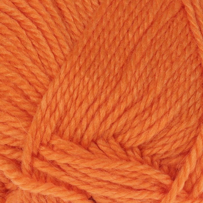 Пряжа "Соната" 50% имп. п/т шерсть 50% акрил 250м/100гр (035 оранж.)