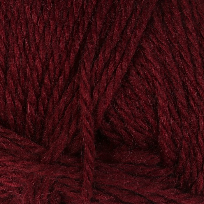 Пряжа "Соната" 50% имп. п/т шерсть 50% акрил 250м/100гр (047 бордо)