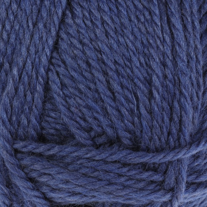 Пряжа "Соната" 50% имп. п/т шерсть 50% акрил 250м/100гр (022 джинса)