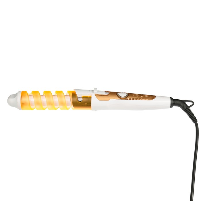 Плойка LuazOn LW-17, 40 Вт, d=19 мм, желтая