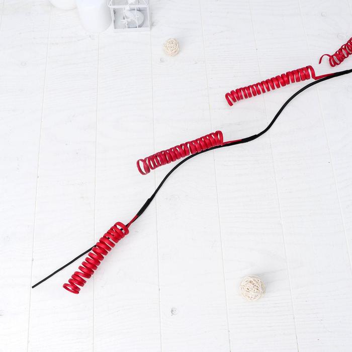 

Декор ветка лоза блеск кудряшки 160 см (цена за 1 шт) микс