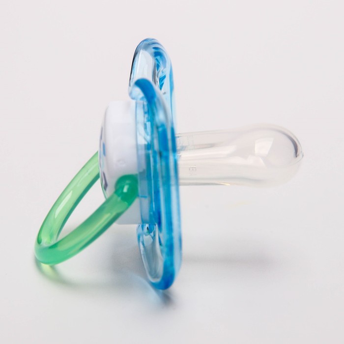 Набор: «Счастливый малыш» для мальчиков, 7 предметов: бутылочка, соски, пустышки, поильник, игрушка