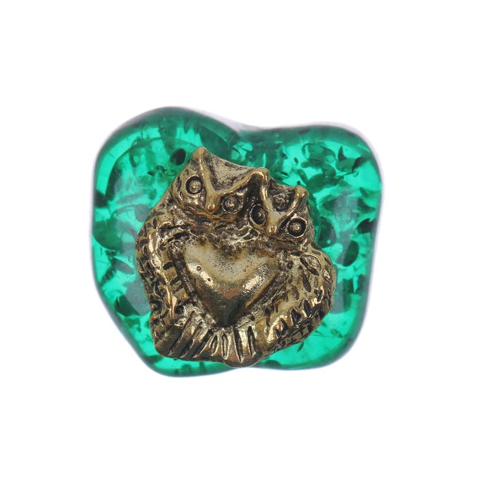 Талисман на камне "Любовные совята"