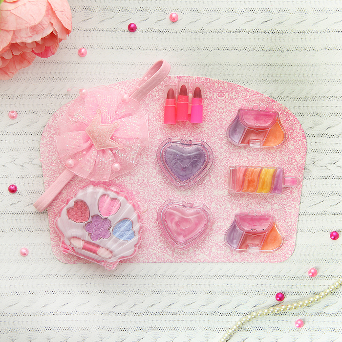 Набор косметики для девочки в сумке "Мисс Мира"