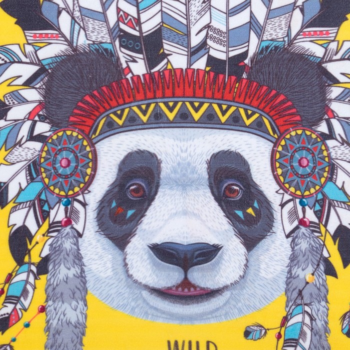 Полотенце пляжное "Этель" Wild spirit120х120 см, микрофибра 220 гр/м2