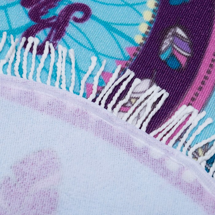 Полотенце пляжное "Этель" Sweet Dreams 120х120 см, микрофибра 220 гр/м2