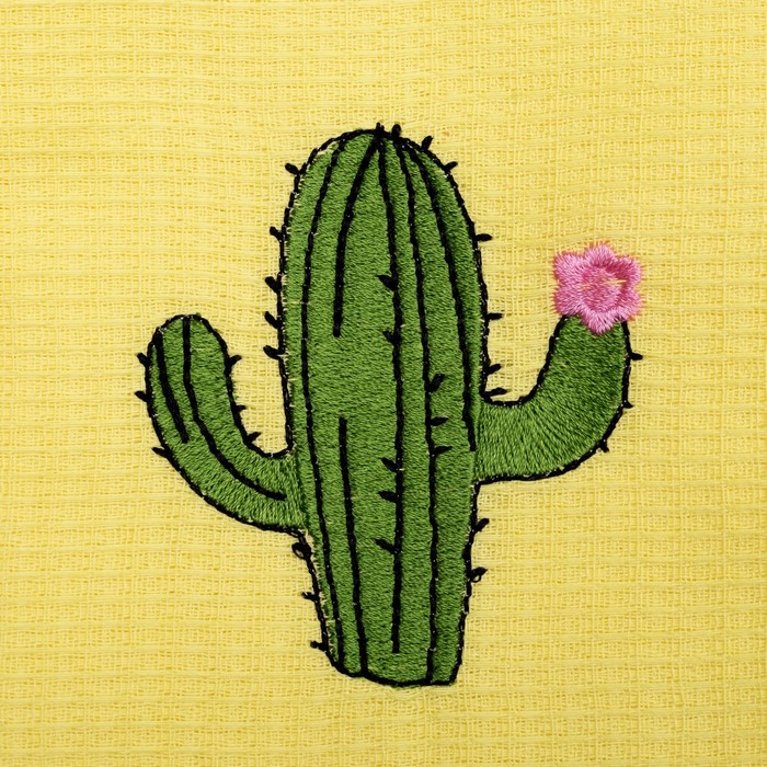 Полотенце детское "Доляна" Карнегия, цвет солнечный 40х70 см, 100% хлопок, 150 г/м²