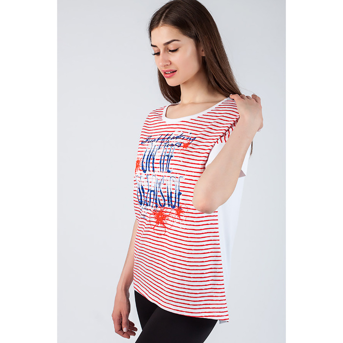 Футболка женская 8904 цвет красный, р-р 44