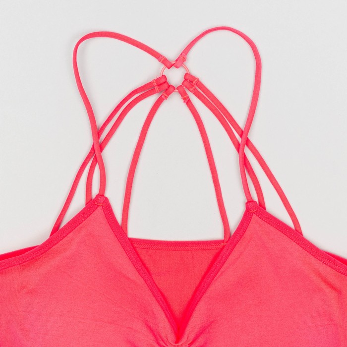Топ-бра женский 31603, цвет коралловый, р-р 40-42 (S)