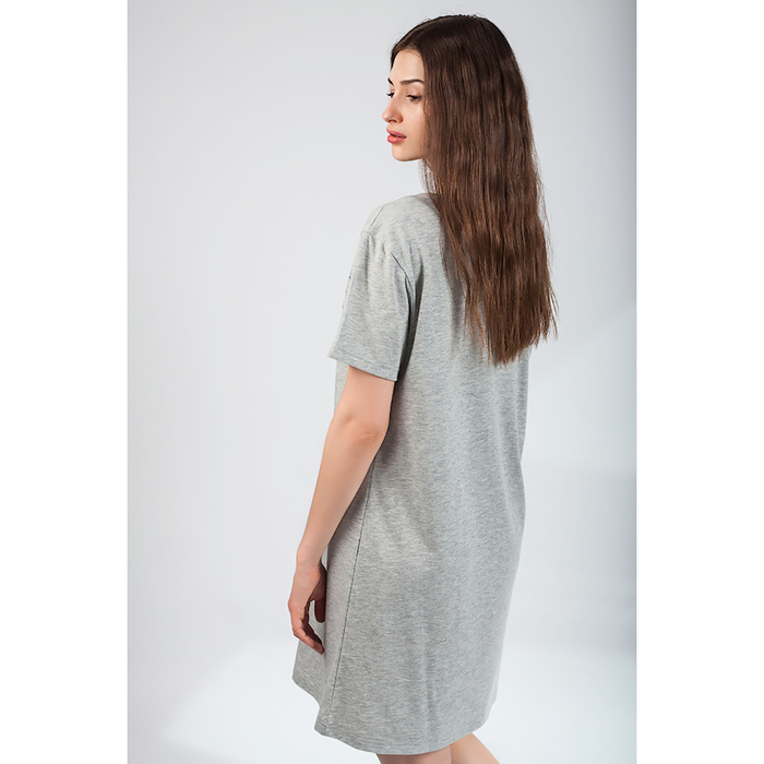Платье женское 8984 цвет серый, р-р 48