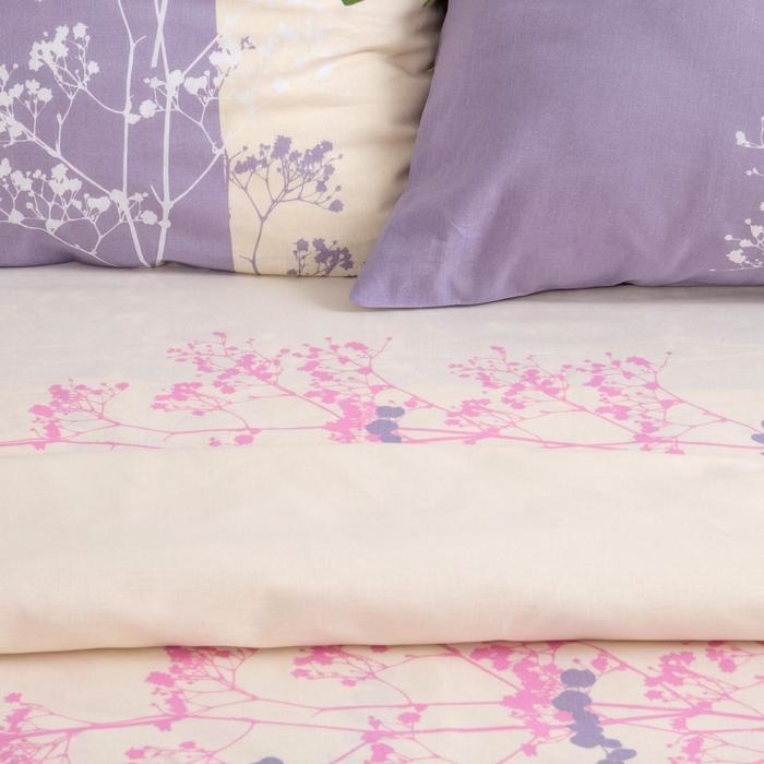 Постельное бельё "Этель" дуэт Маме 143х215 см - 2 шт, 220х240 см, 70х70 см - 2 шт, 100% хл, бязь