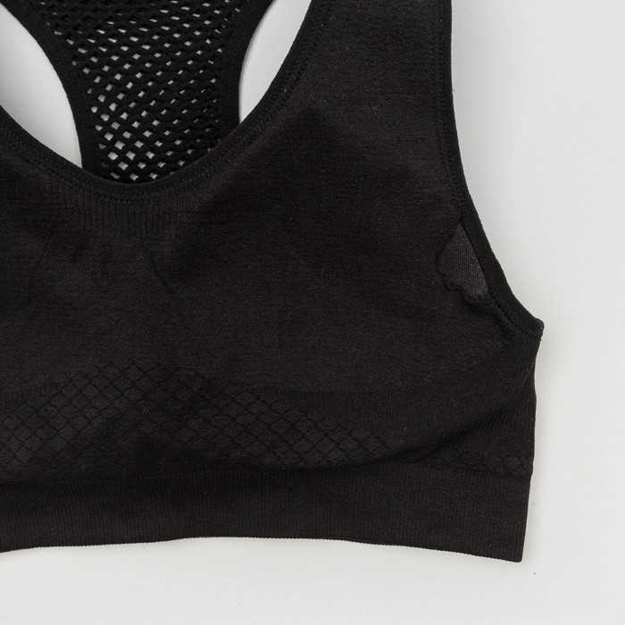 Топ-бра женский 31729, цвет чёрный, р-р 40-42 (S)