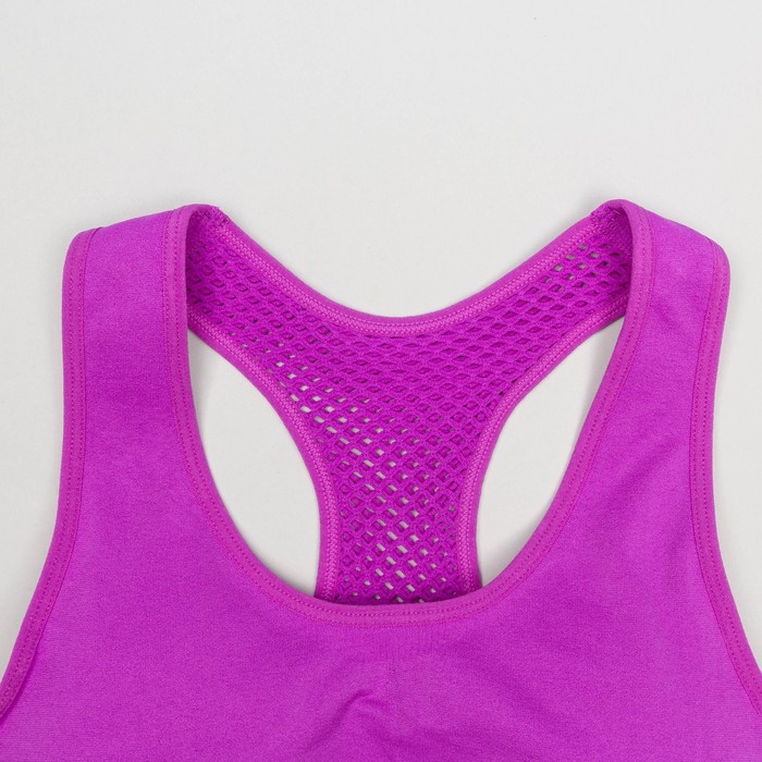 Топ-бра женский 31729, цвет пурпурный, р-р 40-42 (S)