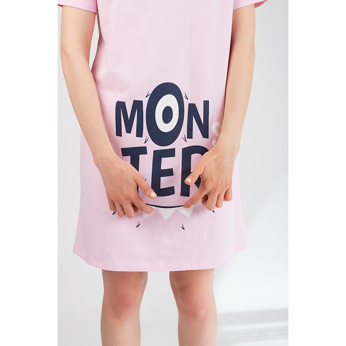 Платье женское 8997 цвет розовый, р-р 48