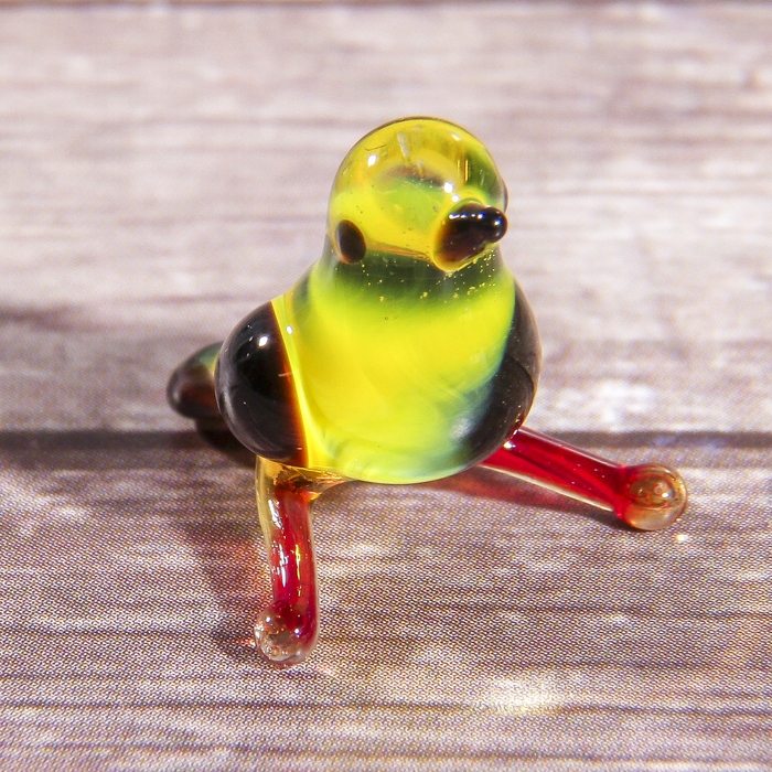 Сувенир стекло микро "Канарейка"