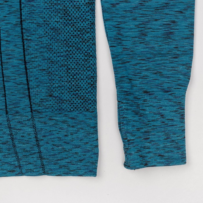 Толстовка женская спортивная 136, цвет синий меланж, р-р 40-42 (S)