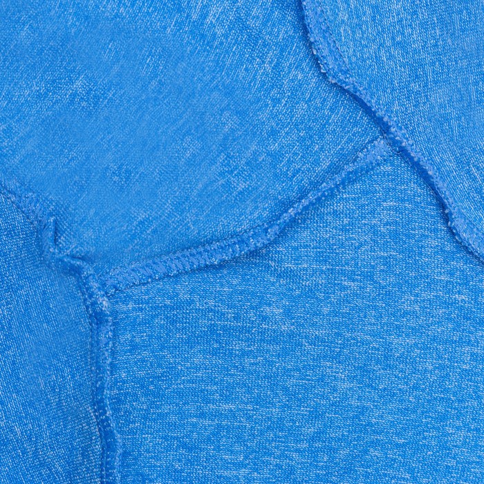 Толстовка женская спортивная 219, цвет синий меланж, р-р 44-46 (M)