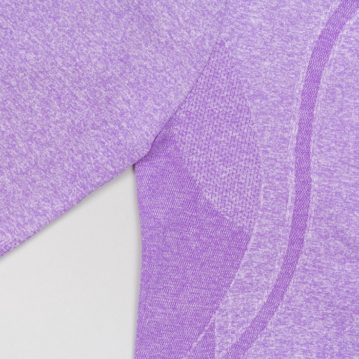 Толстовка женская спортивная 219, цвет сиреневый меланж, р-р 40-42 (S)