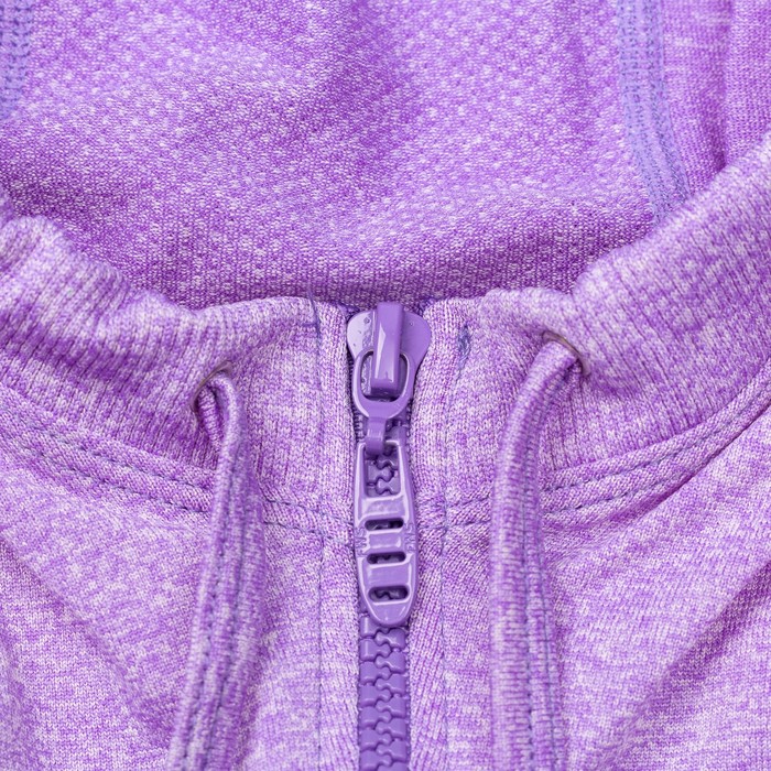 Толстовка женская спортивная 219, цвет сиреневый меланж, р-р 44-46 (M)
