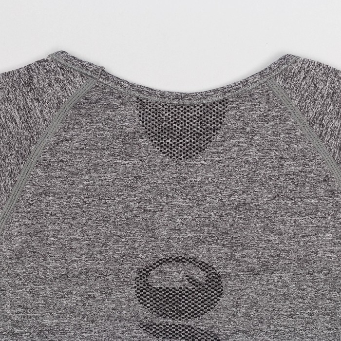 Футболка женская спортивная LF008, цвет серый меланж, р-р 40-42 (S)