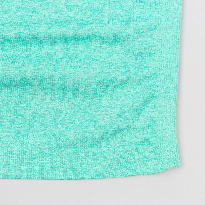 Футболка женская спортивная LF008, цвет мятный меланж, р-р 44-46 (M)