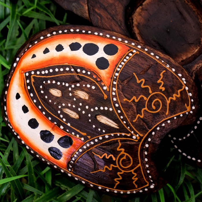 Деревянная фигурка "Черепаха" 20 см