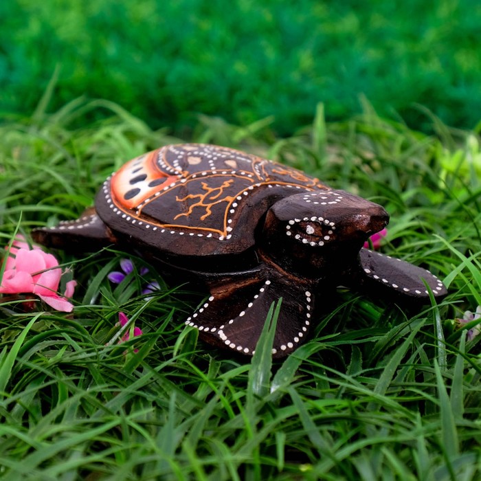 Деревянная фигурка "Черепаха" 15 см