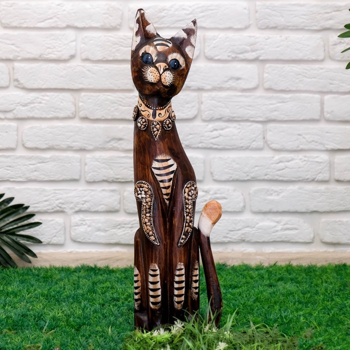 Статуэтка "Кот в ошейнике" 60 см