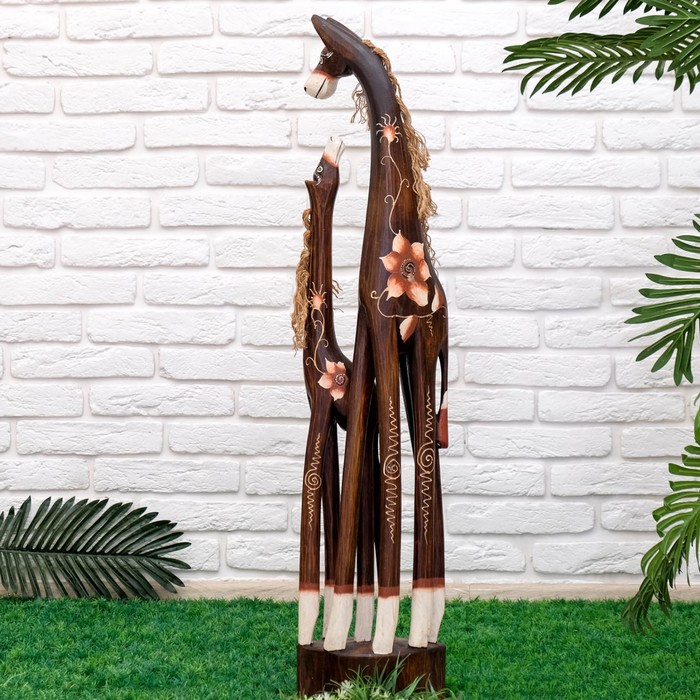 Статуэтка интерьерная "Две лошади" 100 см