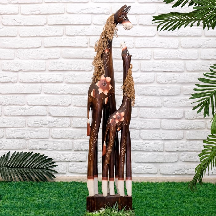 Статуэтка интерьерная "Две лошади" 100 см