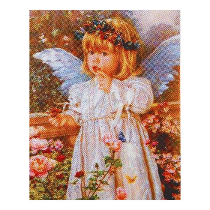 Картина стразами "Ангел нежность" Сандра Кук"