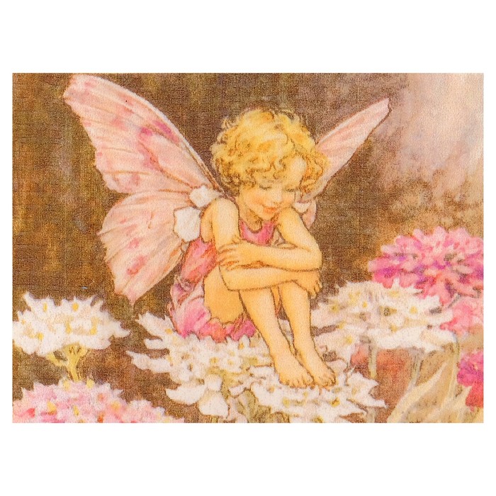 Картина стразами "Ангел на цветах" Сесиль Мэри Баркер"