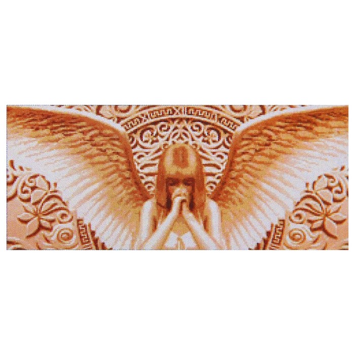 Картина стразами "Ангел с распахнутыми крыльями"