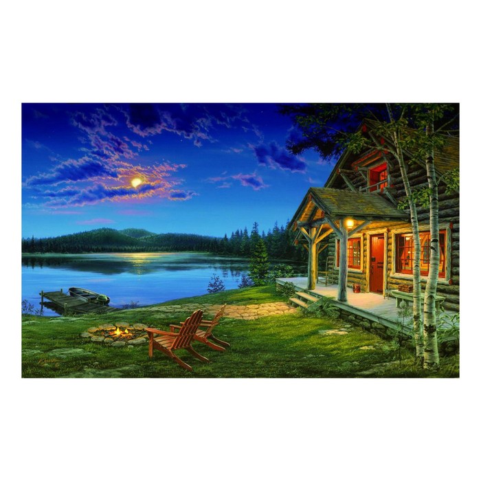 Картина стразами "Летняя ночь"