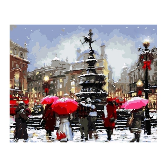 Картина стразами "Площадь Пикадилли"